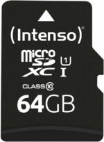 Intenso Premium microSDXC 64 GB mit SD-Adapter
