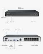 Reolink RLN16-410 PoE NVR mit 4 TB Festplatte Produktfoto