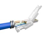 Germany B.e.s.t werkzeugfreier RJ45 Netzwerkstecker CAT6