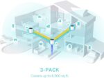 TP-Link Deco X55 Mesh-WLAN-System weiss
