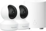 Reolink Home Hub Mini Set mit zwei E1 Pro 3K Innenkameras