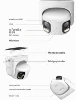 Reolink RP-PCT16MD PoE-Überwachungskamera mit 16 MP und Dual-Objektiv