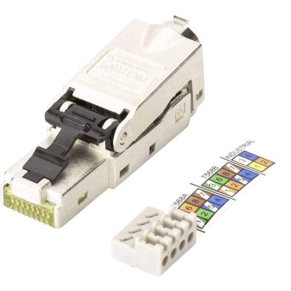 DIGITUS Cat 6A Feldstecker geschirmt RJ45