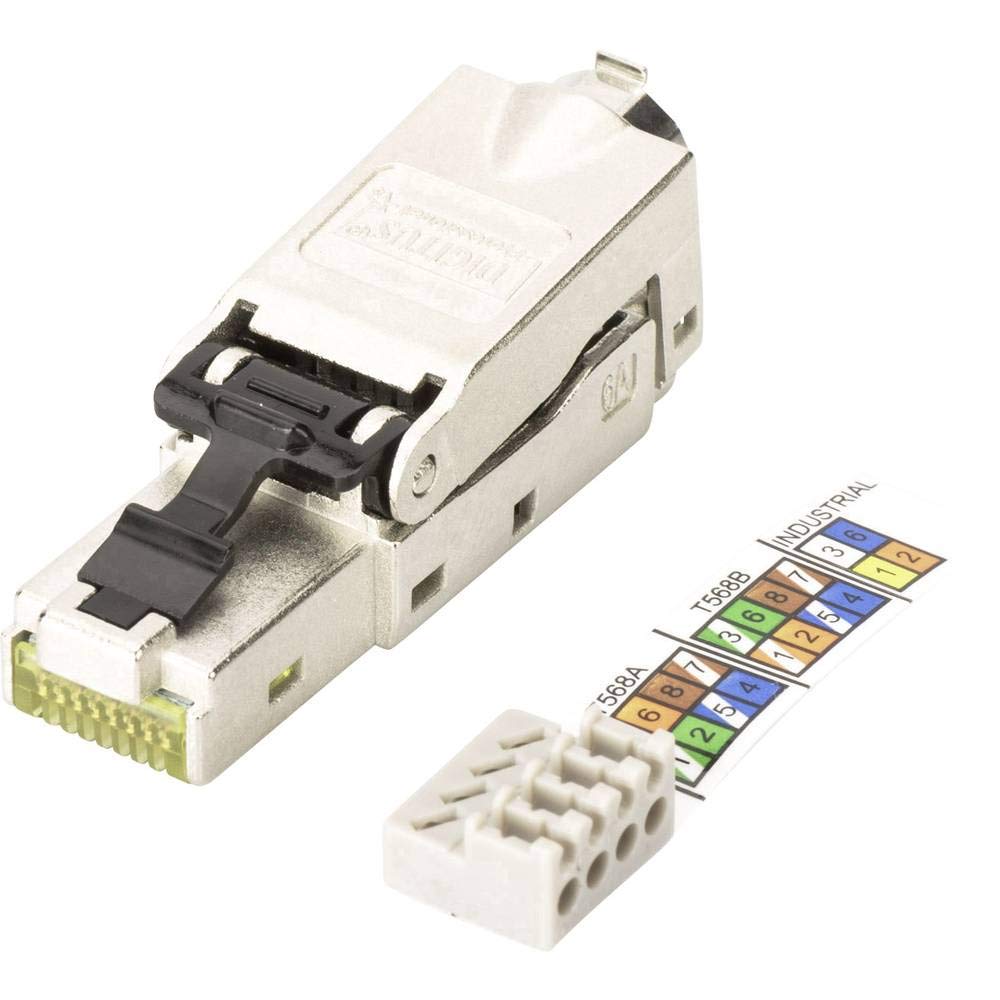 DIGITUS Bild 1 DIGITUS Cat 6A Feldstecker geschirmt RJ45