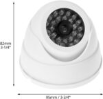 QWORK Dummy-Dome-Kamera 2er-Pack