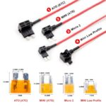 VIOFO Sicherungsadapterset 8-teilig ATO Mini Micro2