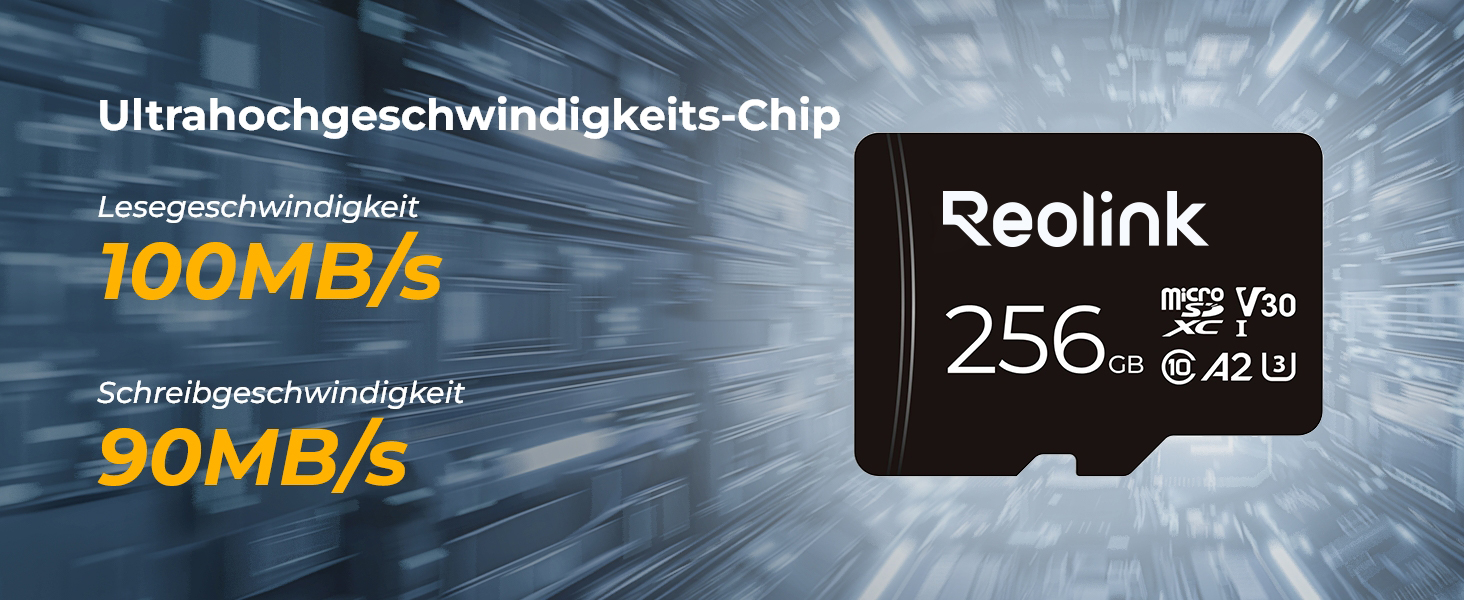Reolink SD-256GB microSDXC Speicherkarte 256 GB für Überwachungskameras – Detail 2