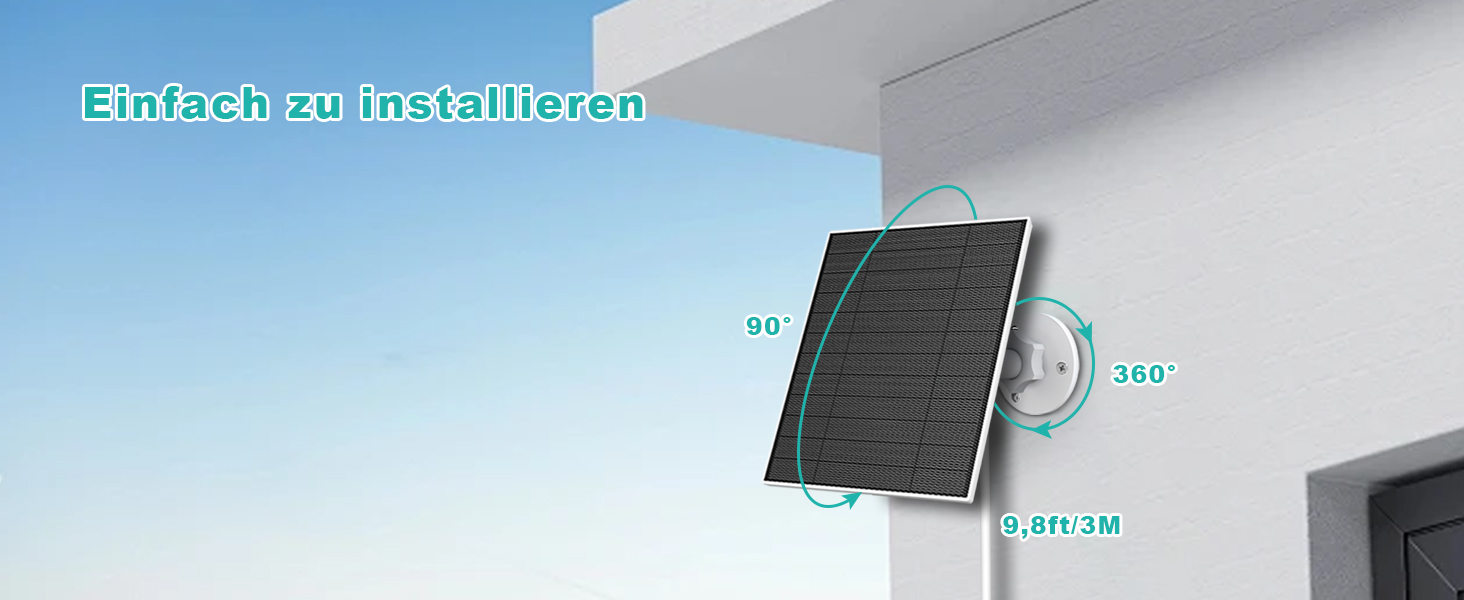 EverExceed Solarpanel 5W für eufy-Kameras – Detail 6