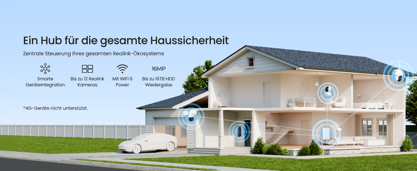 Reolink Home Hub Pro Lokalspeicher für Überwachungskameras – Detail 2