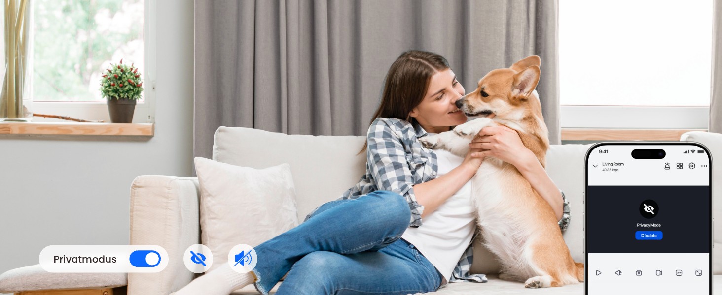 Reolink Home Hub Mini mit zwei E1 Pro 3K Innenkameras im Detail – Detail 4