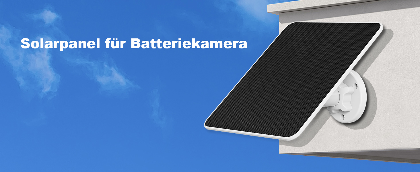 YCTechCam 5 W Solarpanel für Ring Kamera – Detail 1