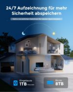 Reolink RLK12-500WB4 Überwachungsset mit vier Kameras und NVR