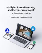 Reolink Lumus Pro 4K WLAN-Überwachungskamera Aussen