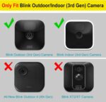 CaseBot Silikonhülle für Blink Outdoor/Indoor, 3er-Set, Weiss