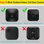 CaseBot Silikonhülle für Blink Outdoor/Indoor, 3er-Set, Weiss