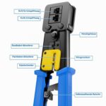 deleyCON 100 m CAT6 Verlegekabel-Set