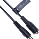Keple DC-Verlängerungskabel 5,5 x 2,1 mm schwarz