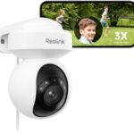 Reolink E1 Outdoor PTZ-Überwachungskamera Aussen in Weiss