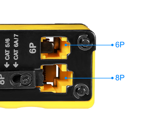 Lsoar RJ45 Crimpzange Set mit Cat6-Steckern – Detail 3