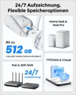 Reolink RLC-810WA 4K WLAN-Überwachungskamera Weiss