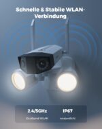 Reolink Duo Floodlight WiFi Überwachungskamera mit Flutlicht und 180° Sicht