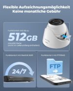 Reolink RLC-1224A 12-MP-PoE-Überwachungskamera Aussen