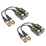 Greluma Video-Balun 2 Paar 8 MP passiv BNC auf UTP