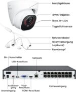 Reolink RLK16-800D8-A 4K Überwachungsset mit 8 Kameras und 16-Kanal-NVR
