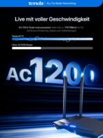 Tenda AC10 Dualband-WLAN-Router