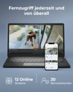 Reolink RLK12-500WB4 Überwachungsset mit vier Kameras und NVR