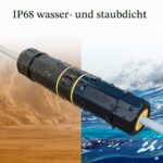 FGB Cat7 RJ45 Kupplung wasserdicht, 3 Stück