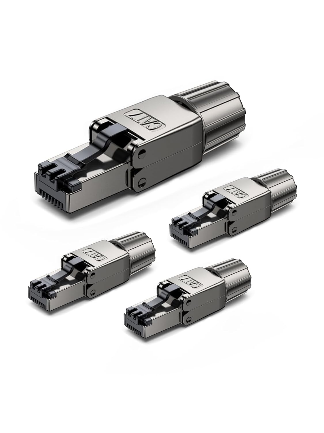 UGREEN NW335 Bild 1 UGREEN CAT 7 RJ45 Stecker werkzeuglos, 4 Stück
