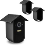 GEFIRE Silikonhülle für EufyCam 2C und 2C Pro, Schwarz, 2er-Set