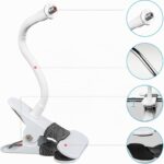 Akoemxeeo Klemmhalterung für Tapo C425 und EufyCam, Metall, Weiss, 2 Stück