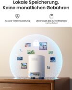 Reolink Akku-Video-Türklingel mit Home Hub Mini