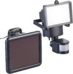 Luminea Solar-LED-Wandfluter mit PIR-Sensor