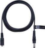 Keple DC-Verlängerungskabel 5,5 x 2,1 mm schwarz