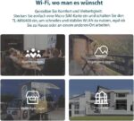 TP-Link TL-MR6400 4G LTE Router mit Antennen und SIM-Kartensteckplatz