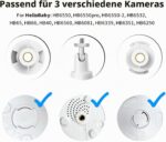 TONTON Metall-Wandhalterung mit 1/4-Zoll-Gewinde für HelloBaby Babykameras