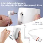 Orayafid Solarmodul 6 W für Ring-Kameras