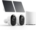Reolink Home Hub Mini mit zwei Argus 3 Pro Solar-Überwachungskameras