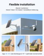 Reolink Solarpanel 2S mit Akku und Halterung