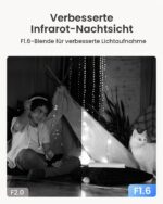 Reolink 2er-Set E1 Pro 3K Innenkameras in Weiss und Schwarz