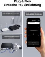 Reolink 4K Überwachungsset mit 6 Bullet-Kameras und 8-Kanal-NVR