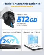 Reolink TrackMix PoE 4K PTZ Überwachungskamera