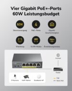Cudy GS1005P 5-Port Gigabit PoE+ Switch
