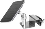 WiTi Dachrinnenhalterung für Solarpanel und Kameras, Edelstahl, verstellbar
