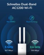 Cudy AP1200 Outdoor WLAN-Access-Point