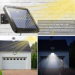 BENMA Solarlampe für Aussen mit Bewegungsmelder Produktfoto