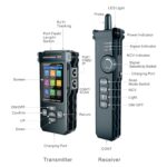 Der Hersteller zeigt die TDR-Längenmessung, den PoE-Test und den IP-Scan in den Produktdetails.